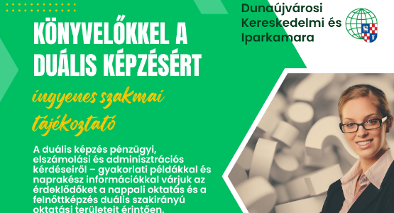 Könyvelőkkel a duális képzésért: ingyenes szakmai tájékoztató