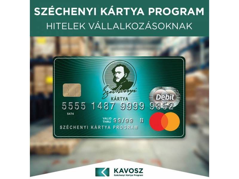 Széchenyi Kártya Program kötelezettségvállalási keretének emelése
