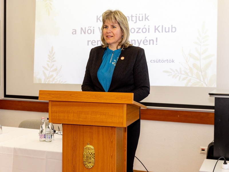 Dr. Bocsi Andreát választották általános alelnöknek