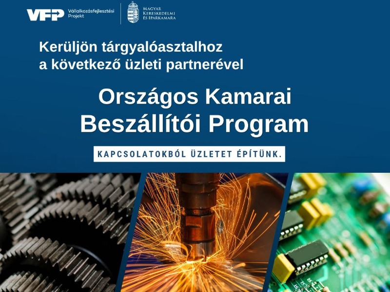 Közép-dunántúli Beszállítói Fórum 2026. október 28. Székesfehérvár