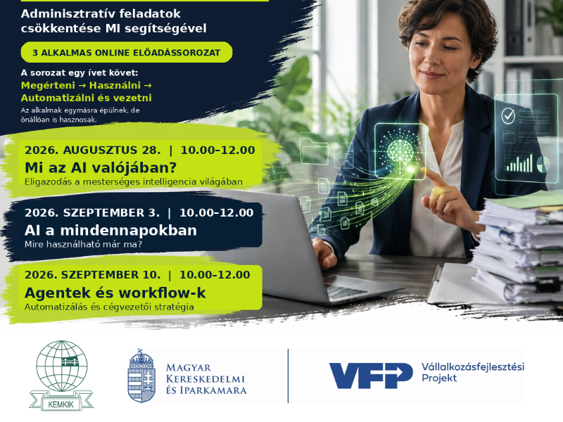 Mesterséges Intelligencia a vállalkozások szolgálatában - Adminisztratív feladatok csökkentése MI segítségével