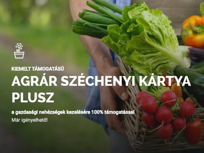 Új Agrár Széchenyi Kártya 100%-os támogatással