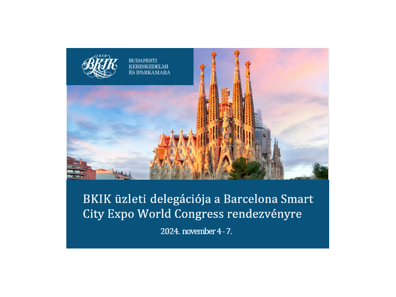 BKIK üzleti delegációja a Barcelona Smart City Expo World Congress rendezvényre