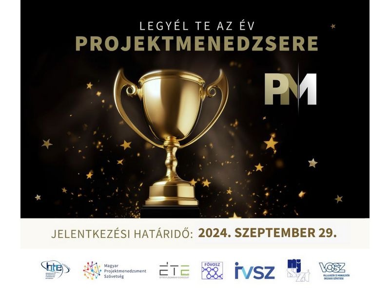 Év Projektmenedzsere 2024 – jelölési lehetőség