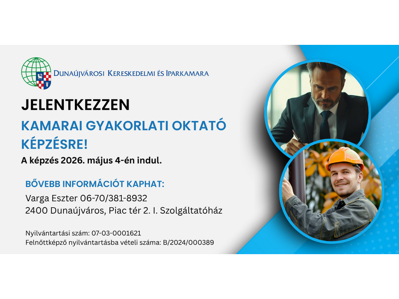 Kamarai Gyakorlati Oktató Képzés