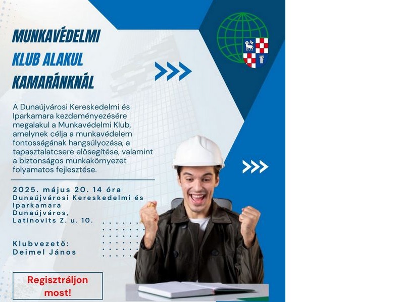 Munkavédelmi Klub alakul a kamaránál
