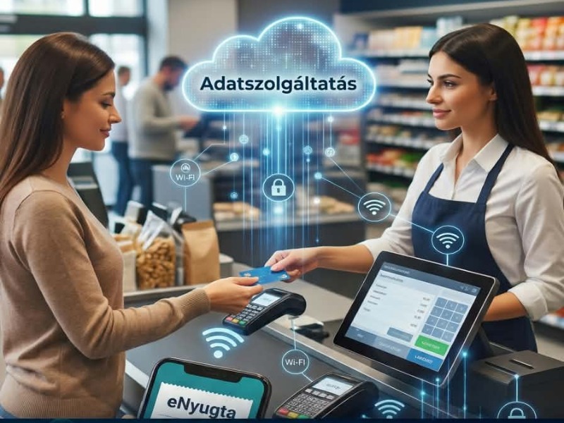 eNyugta, elektronikus nyugta, ePénztárgép, adatszolgáltatás