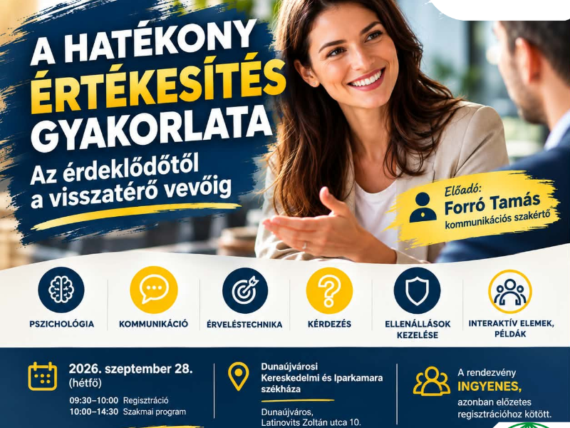 Az érdeklődőtől a visszatérő vevőig - a hatékony értékesítés gyakorlata