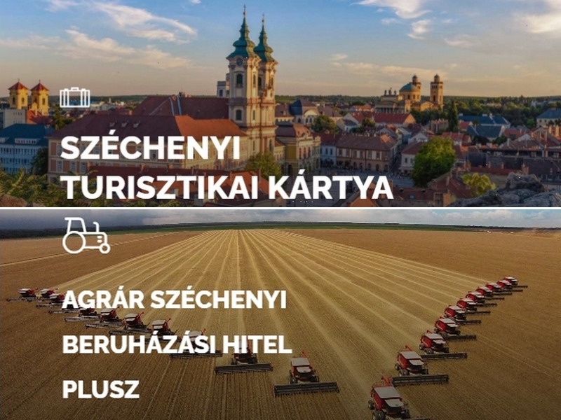 Széchenyi Turisztikai Kártya - és Agrár Beruházási Hitel Plusz bevezetése