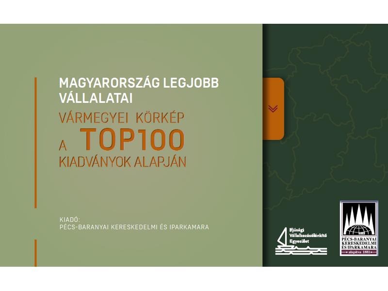 Magyarország legjobb vállalatai – vármegyei körkép a TOP100 kiadványok alapján