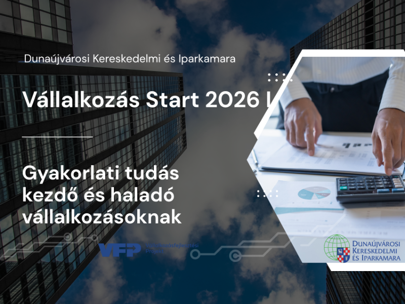 Vállalkozás Start 2026 I.