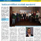 Autószerelőket avattak mesterré