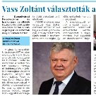 Vass Zoltánt választották a DKIK elnökévé