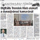 Digitális Trendek Klub alakult a dunaújvárosi kamaránál