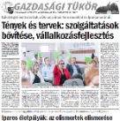 Tények és tervek: szolgáltatások bővítése, vállalkozásfejlesztés